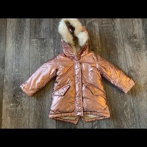 💝Toddler Pink Puff Jacket size 3